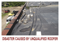 Disaster Caused By Unqualified Roofer
